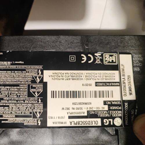Motherboard oled55c8pla - tv,